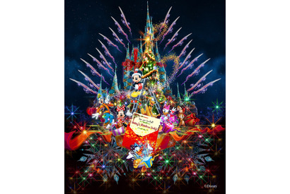 【ディズニー】今夜21時ライブ配信！クリスマスの新キャッスルプロジェクション 画像