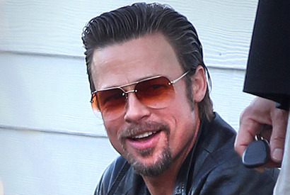 ブラピ、アメリカでの拠点・ニューオリンズにて最新作を撮影中 画像