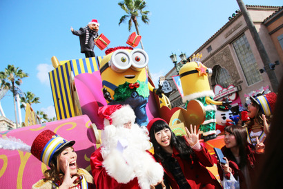 【USJ】怪盗グルーとミニオンが“ハチャメチャ”パーティ！「ユニバーサル・ワンダー・クリスマス」開幕 画像