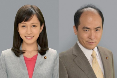 前田敦子＆トレエン斎藤、「民衆の敵」“副音声”に挑戦！ 「ドラマと全然関係ないことばっかり」 画像