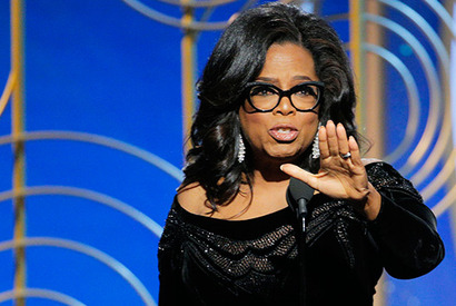 GG賞で観客を感動させたオプラ・ウィンフリー、2020年大統領選へ？ 画像