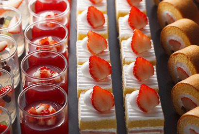 あまおう100％！ 食事メニューも充実の「いちごスイーツビュッフェ」 ホテルニューオータニ東京にて開催 画像