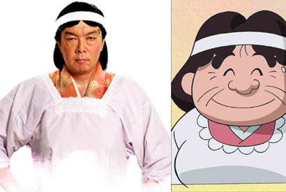 古田新太がおばちゃんソックリに！　『忍たま乱太郎』に豪華俳優陣が特殊メイクで参戦 画像