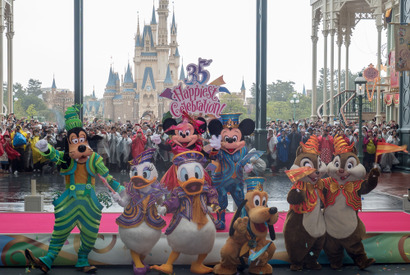 【ディズニー】35周年オープニングセレモニー開催！ “スカイ”報道は「考えていない」と改めて否定 画像