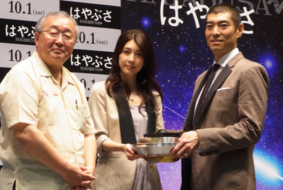 竹内結子　専門用語に脱帽？　「宇宙って広いんだな」 画像