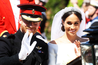 ヘンリー王子とメーガン・マークルが結婚！世界が感動に包まれた結婚式 画像