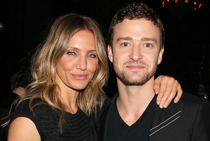 キャメロン・ディアス、元カレのJ・ティンバーレイクと主演作プレミアに出席 画像