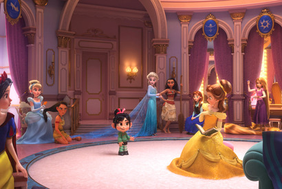 アナ＆エルサにモアナも！『シュガー・ラッシュ』最新作にプリンセス大集合 画像