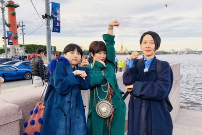 椎名林檎＆MIKIKO＆西加奈子、初旅番組でロシアへ！「猫にまた旅」 画像