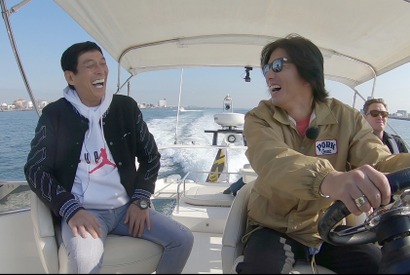 木村拓哉、クルーザー操縦に挑戦！ 明石家さんまとブリ求め一泊二日の船旅「さんタク」 画像