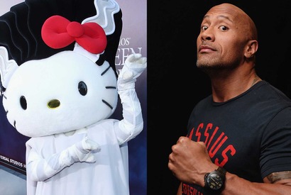 ハローキティ役はロック様!?　ハリウッド映画化で予想白熱 画像