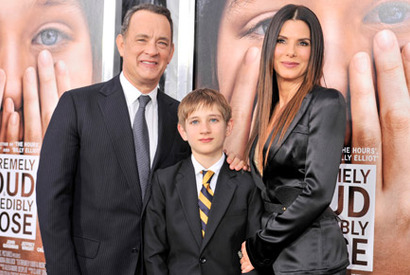 サンドラ・ブロック、日本へラブコール！　トム・ハンクス、天才子役と“一家”集結 画像