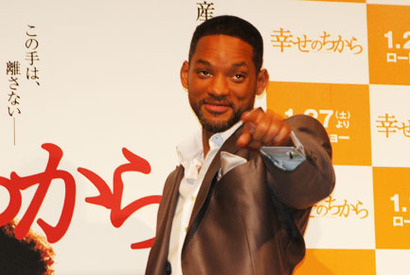 自分の演技に泣いてしまった『幸せのちから』ウィル・スミス来日記者会見 画像