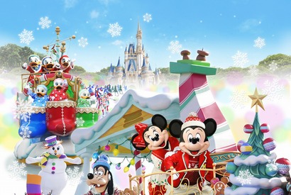 【ディズニー】JALがクリスマス時期限定の恒例パレードに、5度目の協賛 画像