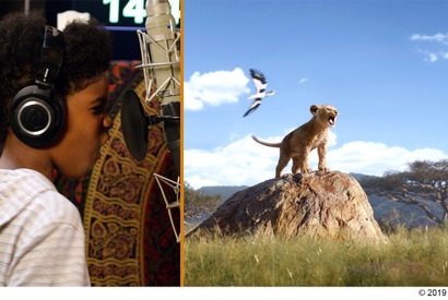 子シンバ＆子ナラのミュージカルシーン裏側公開『ライオン・キング』 画像