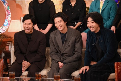 賀来賢人＆仲野太賀＆柄本時生がお互いのプライベートを暴露…「櫻井・有吉THE夜会」 画像