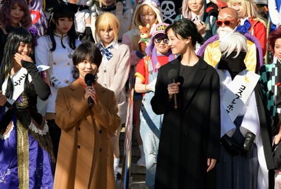 高畑充希、印象的だったコスプレは「バイオハザードのリサ」菜々緒と名古屋で『ヲタ恋』ヒット祈願 画像