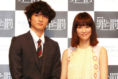 高良健吾×水川あさみ、深い信頼関係で乗り越えた“新境地”「罪と罰」スタート 画像