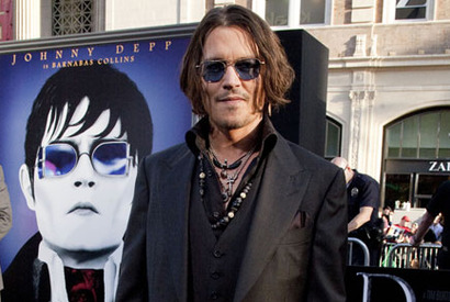 ジョニー・デップ、大興奮！　『ダーク・シャドウ』L.A.プレミアに女優陣も集結 画像