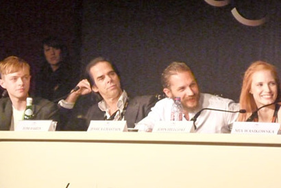 【カンヌレポート】トム・ハーディ、M・ブランドに似た演技と聞かれ「観たことない」 画像