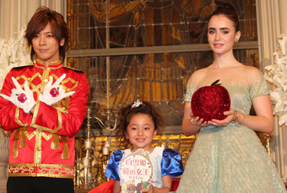 リリー・コリンズが初来日！　キュートな“プリンセス太眉”で日本のファンを魅了 画像