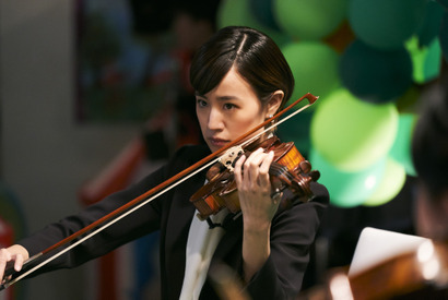 石橋静河、ヴァイオリンに初挑戦「一生懸命やりました」「あのこは貴族」メイキング映像 画像