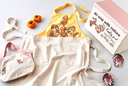 【ディズニー】チップ＆デールをデザインしたホーム雑貨も！ストアと「FOOD TEXTILE」の共同企画第2弾アイテム誕生 画像