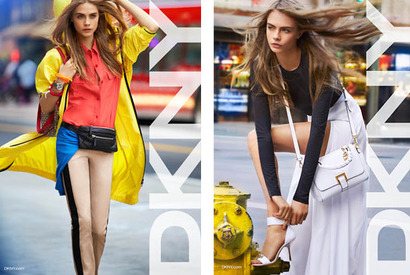 最旬モデル、カーラ・デルヴィーニュが「DKNY」のファッション・アンバサダーに！ 画像