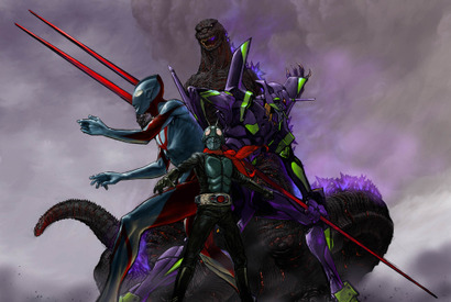 『シン・ゴジラ』『シン・エヴァ』ほか庵野秀明が繋げる『シン・ジャパン・ヒーローズ・ユニバース』始動 画像