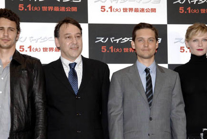 キャラクターと同じく自分自身も成長した『スパイダーマン3』来日記者会見 画像
