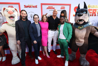 バットマン役に挑戦キアヌ・リーブスやドウェイン・ジョンソンら集結『DC  がんばれ！スーパーペット』 画像