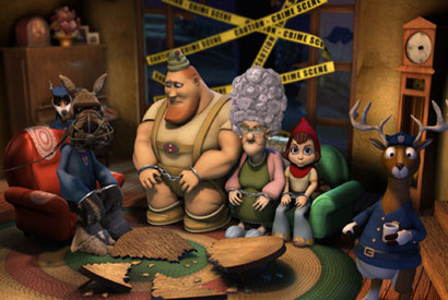 あの「赤ずきんちゃん」がスタイリッシュに生まれ変わった『リトル・レッド』 画像