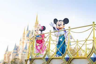 【ディズニー】ミッキーたちが和服姿に！東京ディズニーリゾート40周年、お正月限定のスペシャルイベント開催 画像
