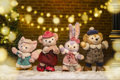 【ディズニー】ダッフィー＆フレンズの冬のグッズ＆スーベニア付メニューが期間限定で登場！イベント連動デザインのフリーきっぷも 画像