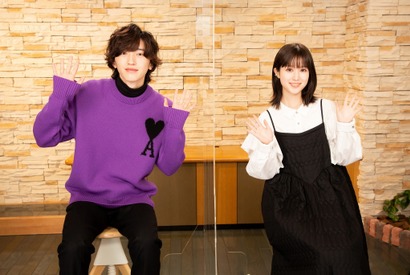 道枝駿佑×福本莉子『今夜、世界からこの恋が消えても』ビジュコメ公開 画像