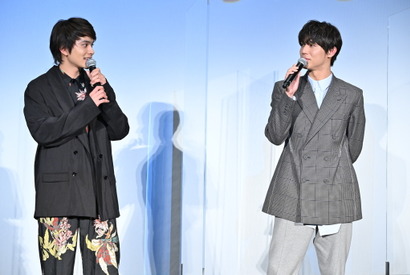 北村匠海、中川大志との共演は「宿命」松岡茉優＆古川琴音と『スクロール』舞台挨拶に登場 画像