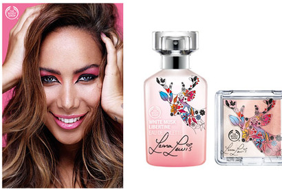 ザ・ボディショップのメイクアップがイギリスの人気歌手、レオナ・ルイスとコラボ！ 画像