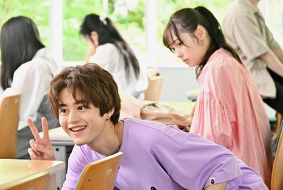 鈴鹿央士“祐馬”が福原遥“有栖”を守るため校内で乱闘騒ぎ？「１８／４０」第4話今夜放送 画像