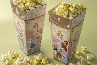 【ディズニー】ピスタチオ風味のポップコーンも！40周年“ドリームゴーラウンド”スペシャルメニューに4つの新メニューが仲間入り 画像