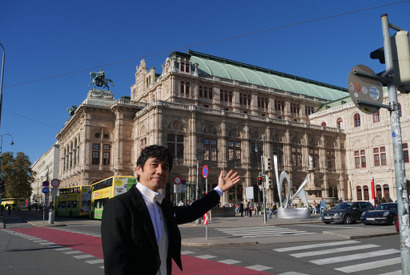 西島秀俊、ウィーンで撮影も「さよならマエストロ」オフショット 画像