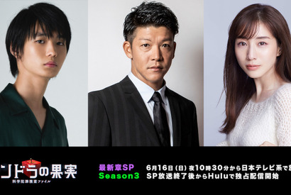 駿河太郎＆田中みな実＆青木柚らがキーパーソンに「パンドラの果実」最新章SP＆S3 画像