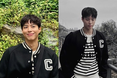 全身ブランドなのに上品…俳優パク・ボゴム、「初恋を思い出す」と話題の爽やかな笑顔に“胸キュン”【PHOTO】 画像