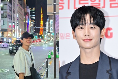 俳優チョン・ヘインが六本木に！東京タワーをバックににっこり…ファンからは「聖地巡礼する」の声【PHOTO】 画像