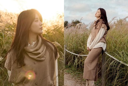 『トンイ』の“幸薄王妃”パク・ハソン、夕日に照らされた美しすぎる横顔…ファンからは「神秘的だ」の声【PHOTO】 画像