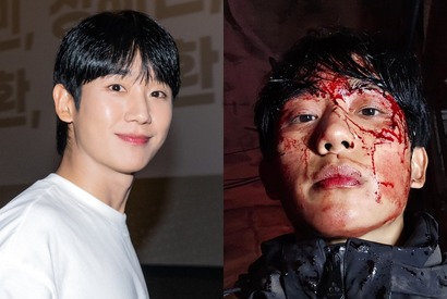 可愛い笑顔のチョン・ヘインはどこへ？血だらけでも「カッコよすぎる…」と話題に！一体何が!?【PHOTO】 画像