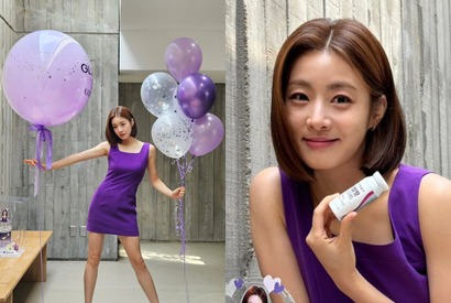 “二児の母”カン・ソラ、168cm・48kgが着こなすミニドレス！抜群のスタイルに「桁違いの美しさ」【PHOTO】 画像