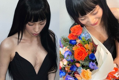 【韓国女優】全身タトゥーを除去中のナナ、撮影現場で魅せた個性的な美しさ「可愛すぎ」【PHOTO】 画像