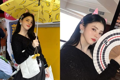 女優ハン・ソヒが沖縄に降臨！顔も隠さずドン・キホーテの前で記念撮影「尊すぎる」【PHOTO】 画像