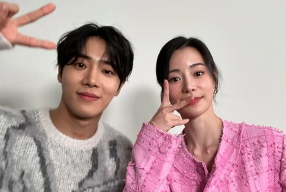 兵役中の彼氏も嫉妬寸前!?女優イム・ジヨン、年下俳優との2SHOT公開！9歳差とは思えないビジュアル【PHOTO】 画像