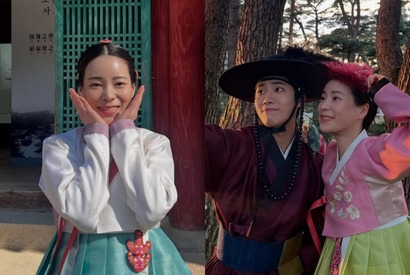時代劇『オク氏夫人伝』人気も納得。イム・ジヨンが和気あいあいとした撮影の裏側を公開【PHOTO】 画像